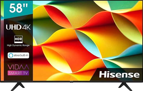 Телевизор 58 дюймов Hisense 58AE7000F (Smart TV DVB-T2 Edge LED 60 Гц ...