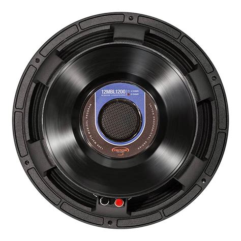 Alto Falante Para Grave - Alto Falante Médio Grave 12" 600W 8ohm TRITON 12MBL1200 - Cheda´s Som
