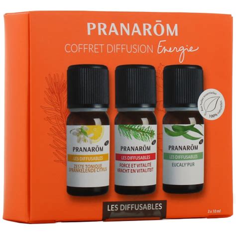 Pranarom Coffret Diffusion Les Diffusables