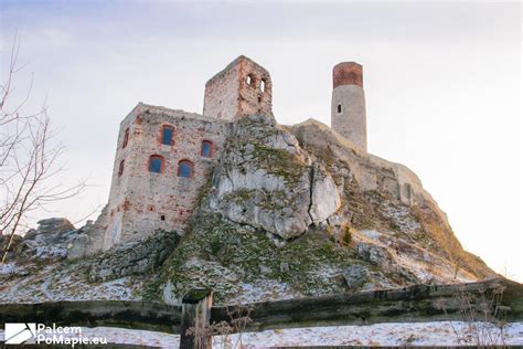 Zamek Olsztyn Zima Na Jurze