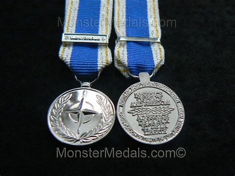 Nato Meritorious Service Miniature Medal