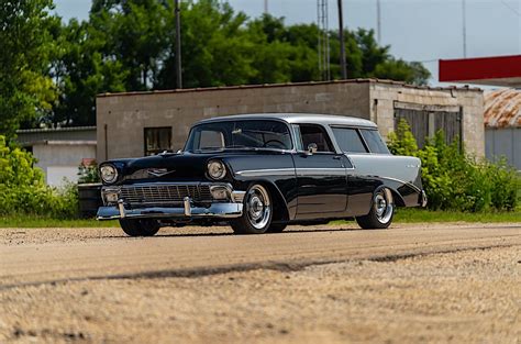 Custom 1956 Chevrolet Nomad Turns Its Back On 125 000 Bid Tri Five