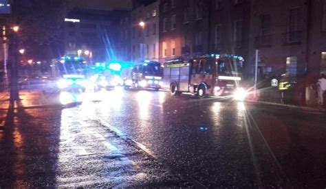 Two rushed to hospital after 20 evacuated due to fire in Dublin city ...