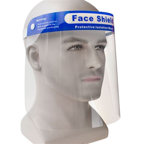 5PCS Full Face Shield High Definition Transparent Protective Face