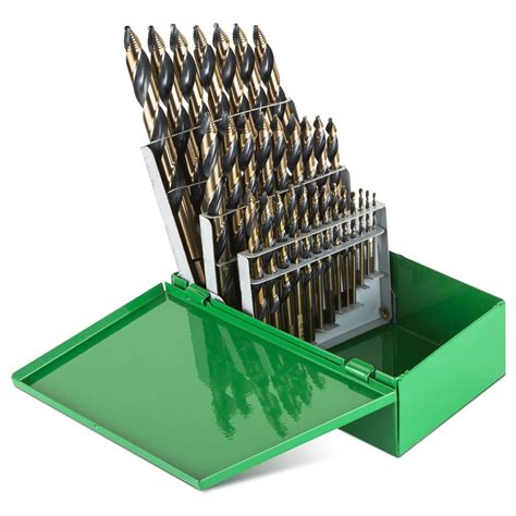 Piece Stepped Drill Bit Set Steel Vision Tools