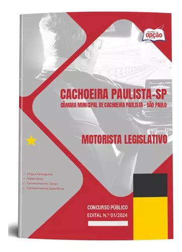 Apostila C Mara De Cachoeira Paulista Sp Motorista Legislativo