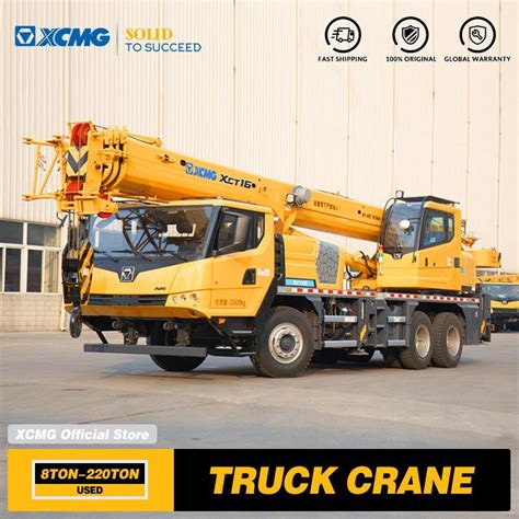 Xcmg Xct Used Section Boom Ton Hydraulic Mobile Crane With