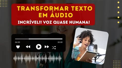 Como Converter Texto Em Voz Natural QUASE HUMANA Ebooks Plr Premium