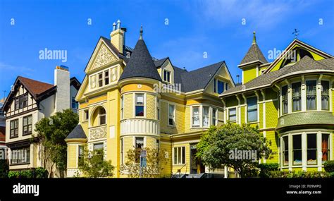 Victorian Homes, San Francisco, California Stock Photo - Alamy