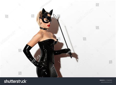 Beautiful Dominant Blonde Vamp Mistress Bdsm Stock Photo Edit Now