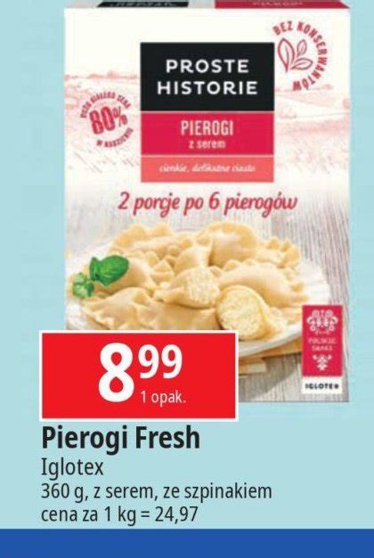 Pierogi Z Serem Iglotex Proste Historie Cena Promocje Opinie