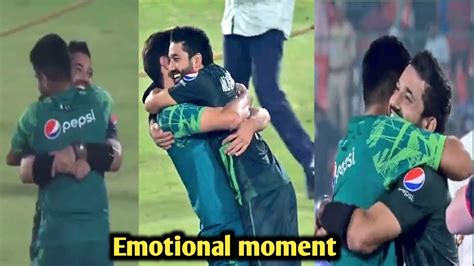 Rizwan Became Emotional In Front Of Captain Babar Azam Pak Vs Sl