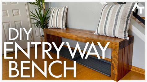 DIY Entryway Bench – Alvatorre Creative