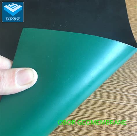 Thickness 0 5mm 1 00mm Bicolor Anti Seepage Double Sided Smooth HDPE