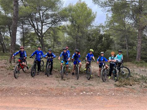 Bessan Ça roule bien pour l association sportive Vtt du collège