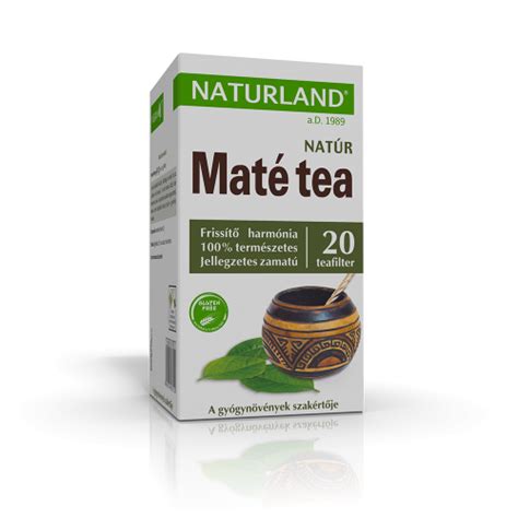 NATURLAND MATE TEA EXTRA 20X2G PATIKATT Patika egy kattintásra