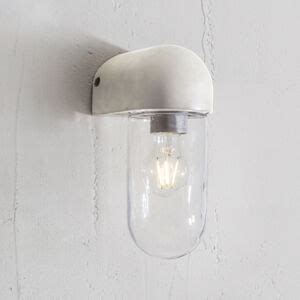 Concrete Outdoor Wall Light By All Things Brighton Beautiful