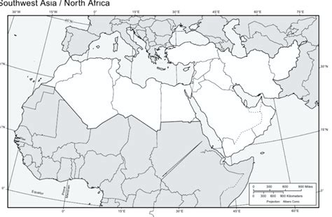 Southwest Asia Physical Map Diagram | Quizlet