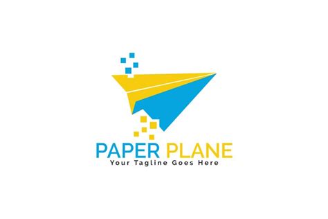 Paper Plane Logo Design. (321991)