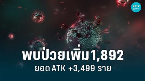 โควิดวันนี้ 19 มิย65 พบผู้ป่วยใหม่ต่ำกว่า 2 พัน ปอดอักเสบรวม 607