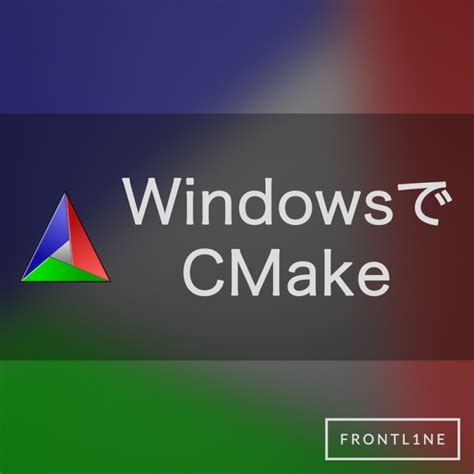 Windows Cmake Visual Studio Frontl Ne