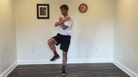 Single Leg Hip Rotation For Hip Strengthening Youtube