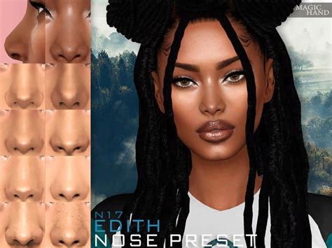 33 Sims 4 Nose Presets Thin Wide And Crooked Noses We Want Mods