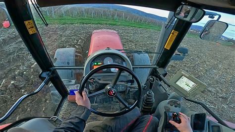 Cab View Massey Ferguson 7495 Grégoire Besson 5 fers YouTube