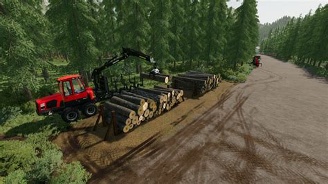 LS22 Holzlager v 1 0 Forstwirtschaft Mod für Landwirtschafts Simulator 22