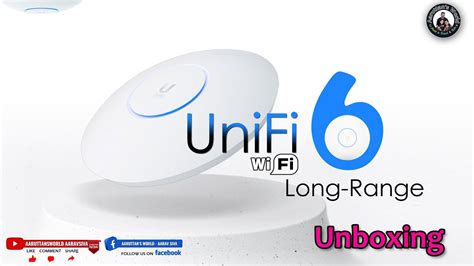 Ubiquiti Unifi U Long Range Access Point Unboxing And Ceiling Mount