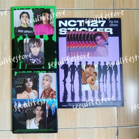 Jual Ready Nct 127 Sticker Album Jewel Case Photobook Seoul City