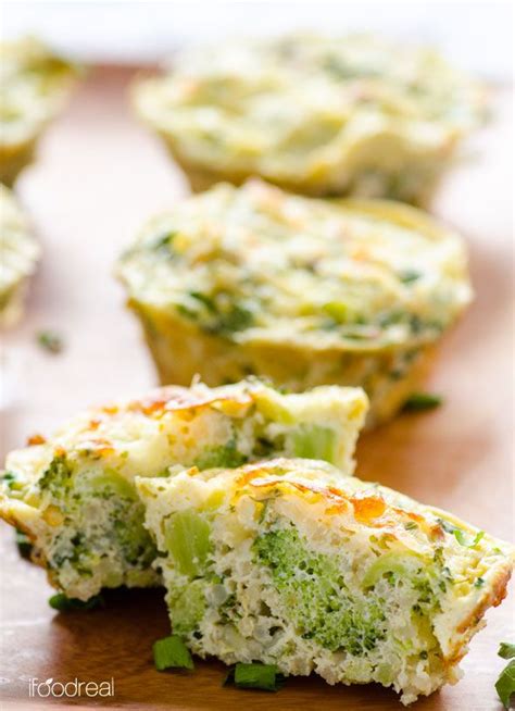 Broccoli Cheese Egg Muffins Recipe Healthy Breakfast Recipes