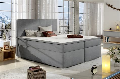 Ensemble Boxspring Complet T Te De Lit Sommiers Matelas