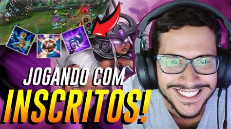 Jogando Os Inscritos Syndra Broken Demais Lol Wild Rift Youtube