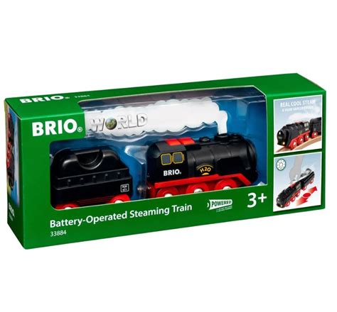 Brio Battery Operated Steaming Train 3 Pieces Toyworld Australia