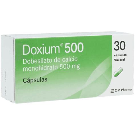 Doxium 500 X 30 Cápsulas Que Farmacia