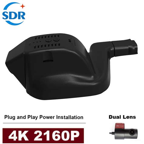 4K 2160P Plug And Play Installation Wifi Car DVR Dashcam Video Recorder