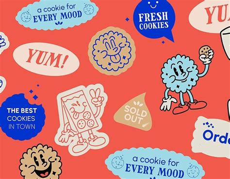 Bakery Brand Identity Behance En Cookies Et Biscuits