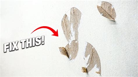 How To Repair Torn Drywall Paper Like A Pro Easy And Fast Diy Fix