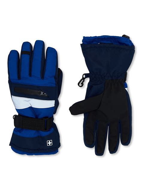 Swiss Tech Boys Ski Gloves Sizes S Xl