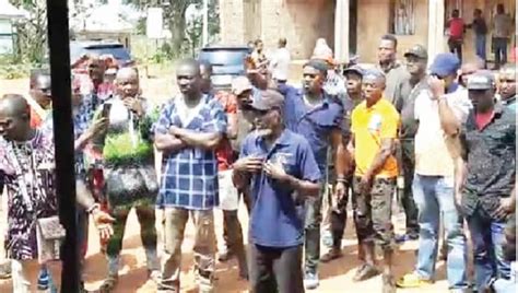 Enugu Protesters Monarch Disagree On Alleged Reign Of Terror Punch Newspapers