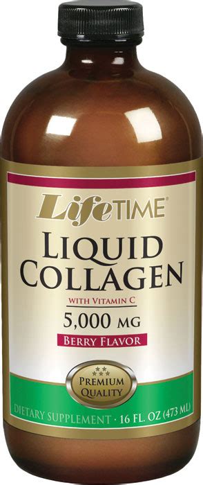 Lifetime Liquid Collagen With Vitamin C 5000 Mg 16 Oz