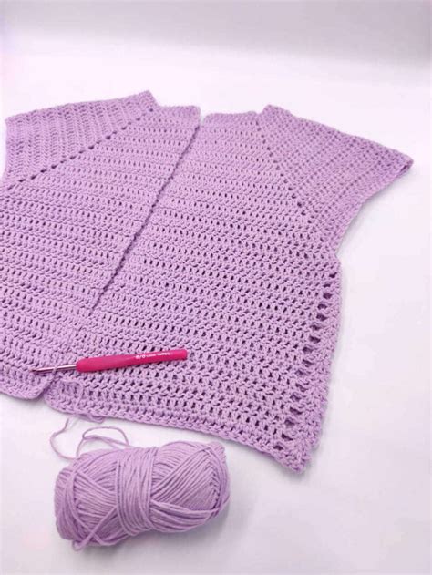 Mon Cardigan Facile Au Crochet Pour L T Tutoriel D Butant