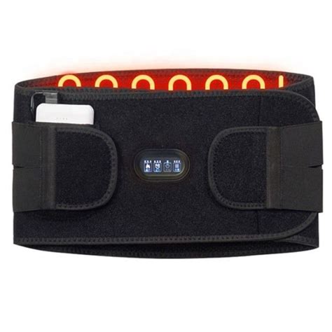 5v Heating Waist Belt Far Infrared Electric Waist Heating Pad Ce Rohs