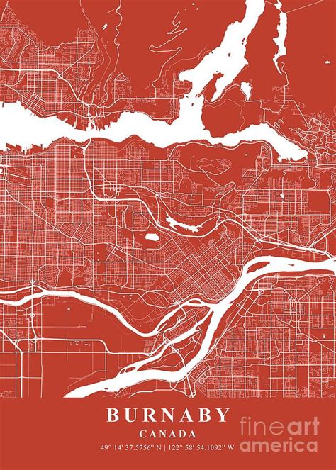 Burnaby Canada Mojave Plane Map Photograph By Tien Stencil Pixels