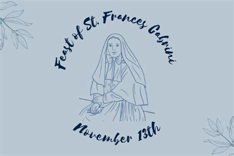 Catholic Diocese of Salina | Feast of St. Frances Cabrini