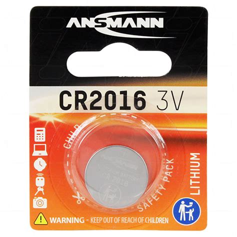 Ansmann Cr Consumer Lithium Battery Coin Cell All Coast Batteries