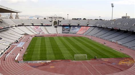 Barcelona Will Play Next Season At The Montju C Stadium Sport