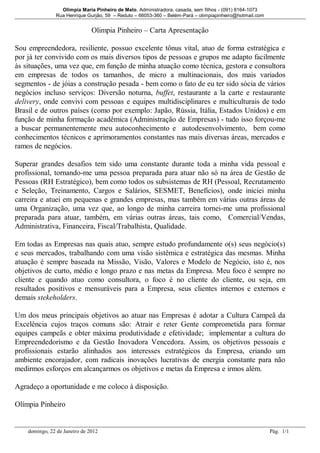 Olimpia Apresenta O Pdf