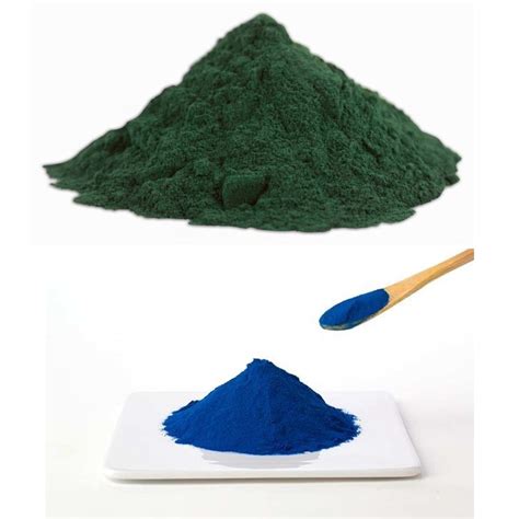 Blue Spirulina Extract Phycocyanin E25 With 250 Color Value As Natural